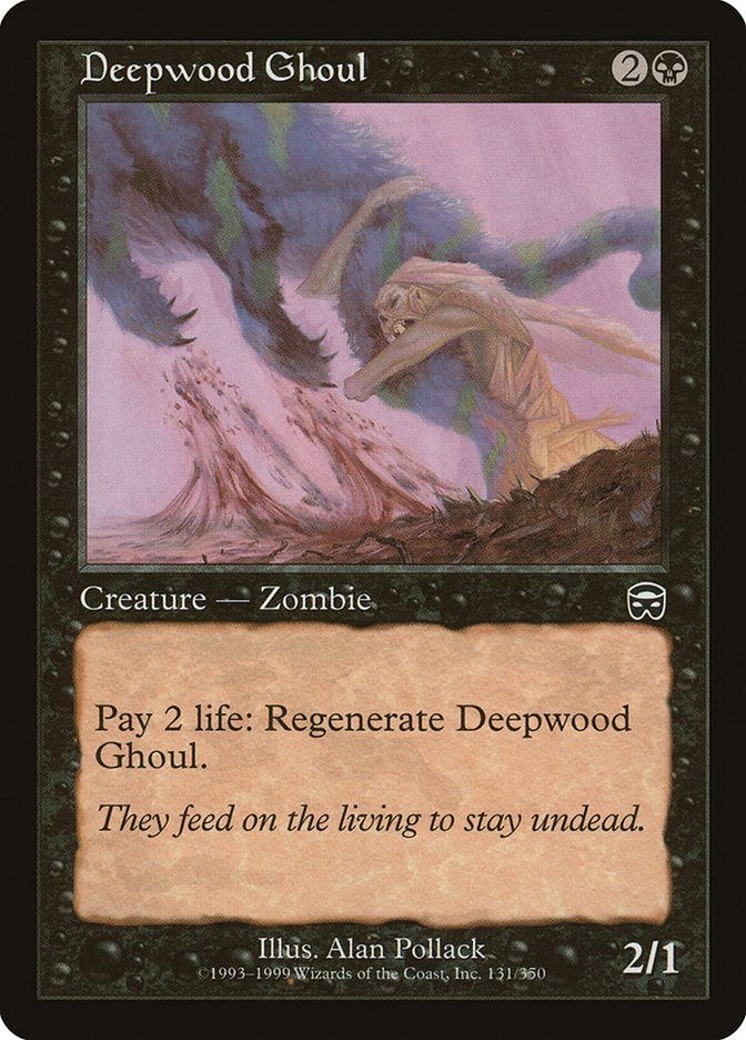 Deepwood Ghoul [Mercadian Masques] | The CG Realm