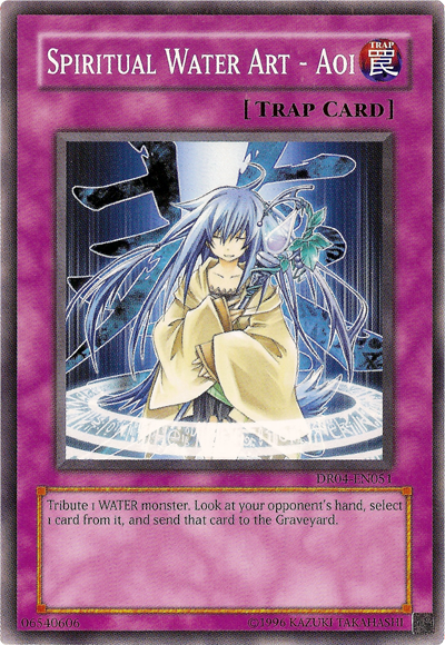 Spiritual Water Art - Aoi [DR04-EN051] Common | The CG Realm