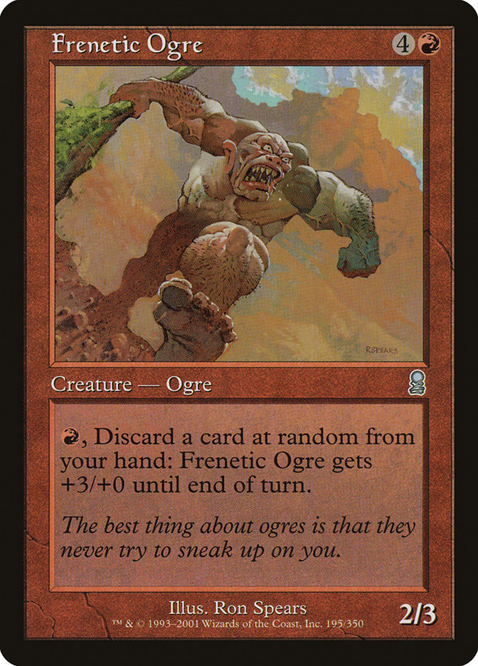Frenetic Ogre [Odyssey] | The CG Realm