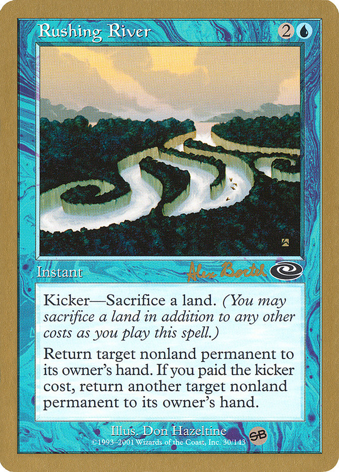 Rushing River (Alex Borteh) (SB) [World Championship Decks 2001] | The CG Realm