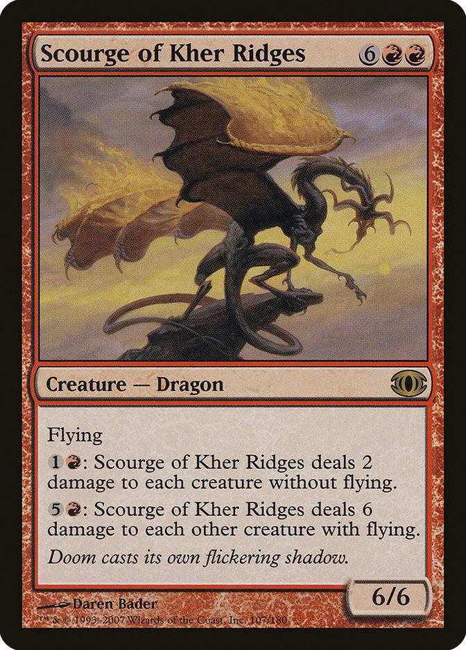 Scourge of Kher Ridges [Future Sight] | The CG Realm