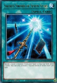 Sacred Sword of Seven Stars [MAGO-EN150] Rare | The CG Realm