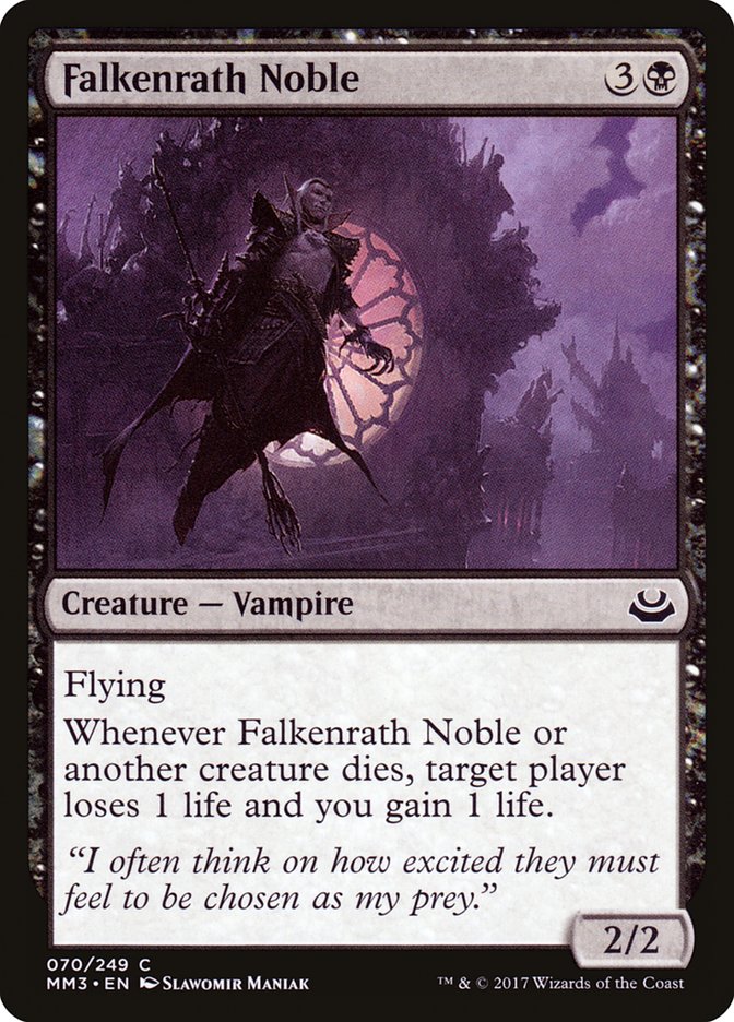 Falkenrath Noble [Modern Masters 2017] | The CG Realm