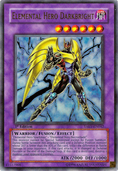 Elemental Hero Darkbright [TAEV-EN042] Ultra Rare | The CG Realm