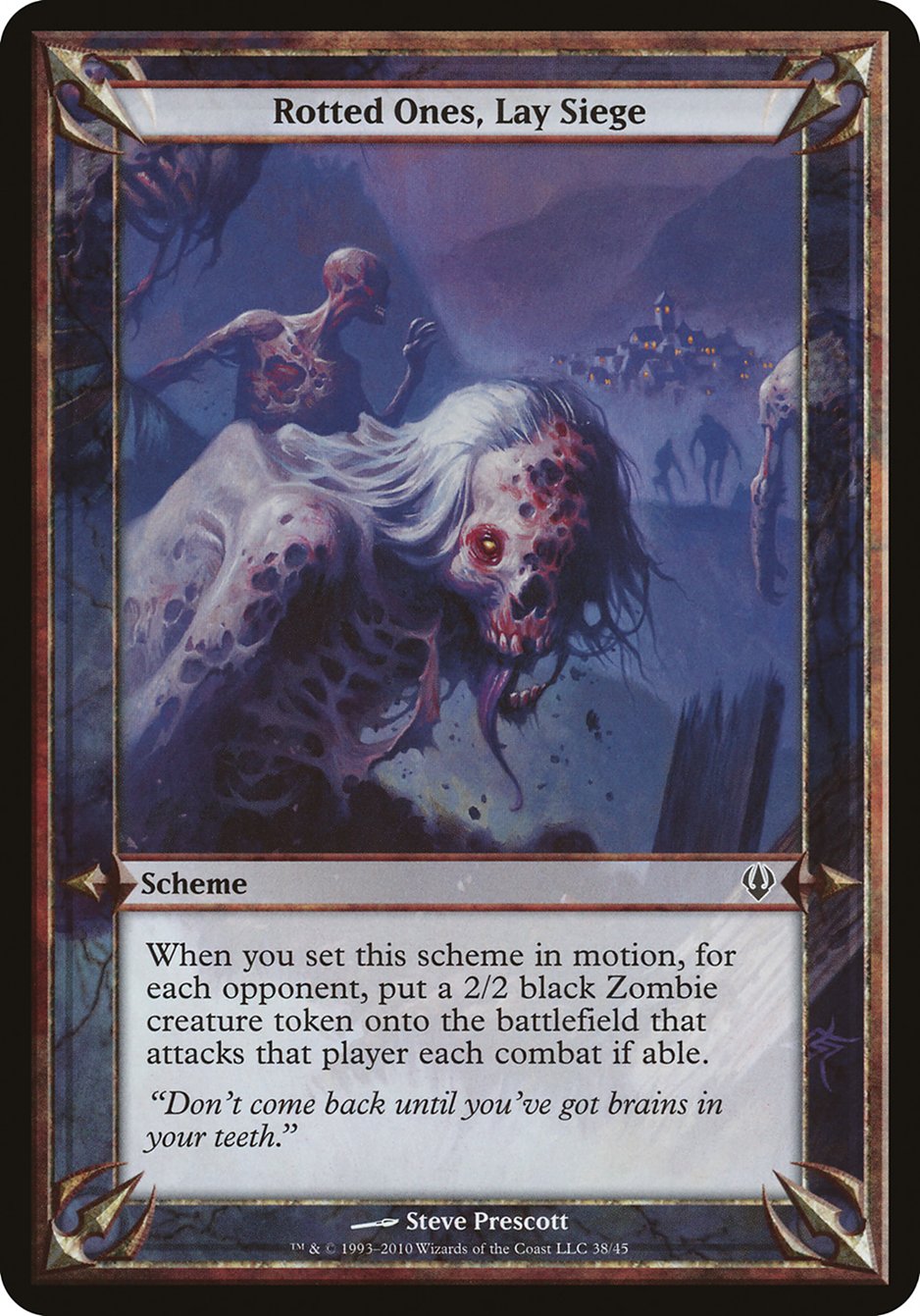 Rotted Ones, Lay Siege (Schemes) [Archenemy Schemes] | The CG Realm