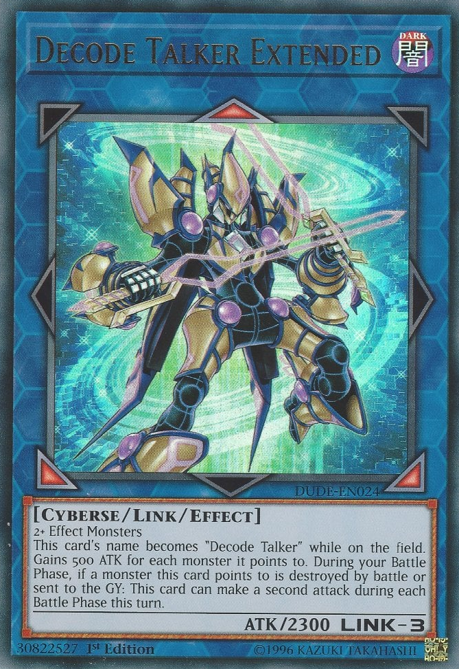 Decode Talker Extended [DUDE-EN024] Ultra Rare | The CG Realm