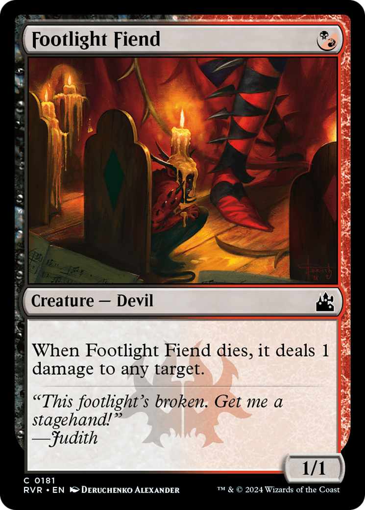 Footlight Fiend [Ravnica Remastered] | The CG Realm