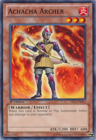 Achacha Archer [YS13-EN014] Common | The CG Realm