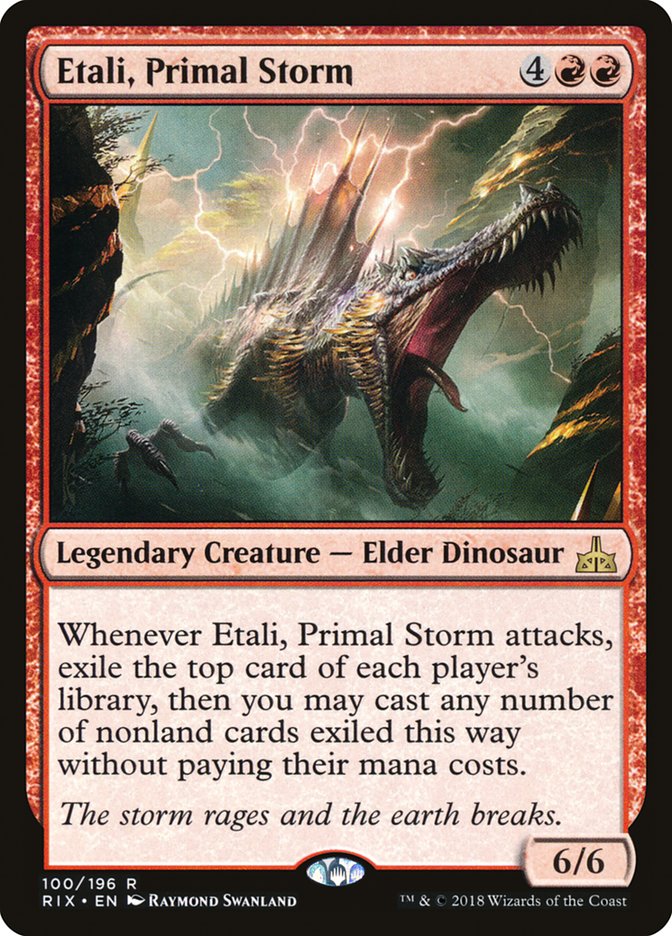 Etali, Primal Storm [Rivals of Ixalan] | The CG Realm