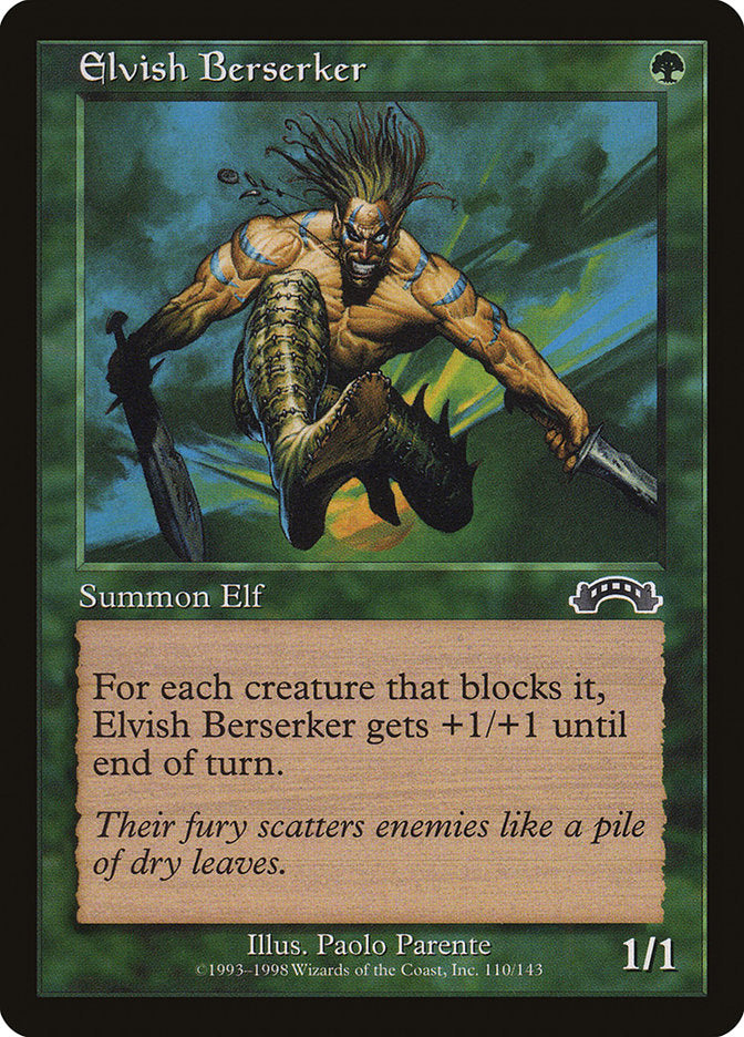 Elvish Berserker [Exodus] | The CG Realm
