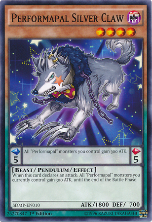 Performapal Silver Claw [SDMP-EN010] Common | The CG Realm