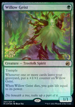Willow Geist [Innistrad: Midnight Hunt Prerelease Promos] | The CG Realm