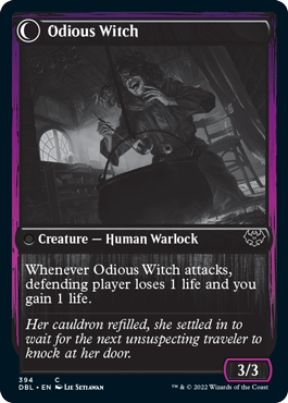 Ragged Recluse // Odious Witch [Innistrad: Double Feature] | The CG Realm