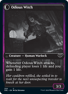 Ragged Recluse (DBL-394) - Innistrad: Double Feature: (Double Faced Transform)