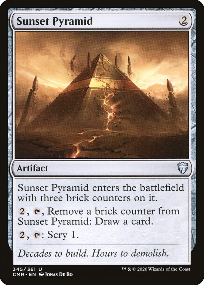 Sunset Pyramid [Commander Legends] | The CG Realm