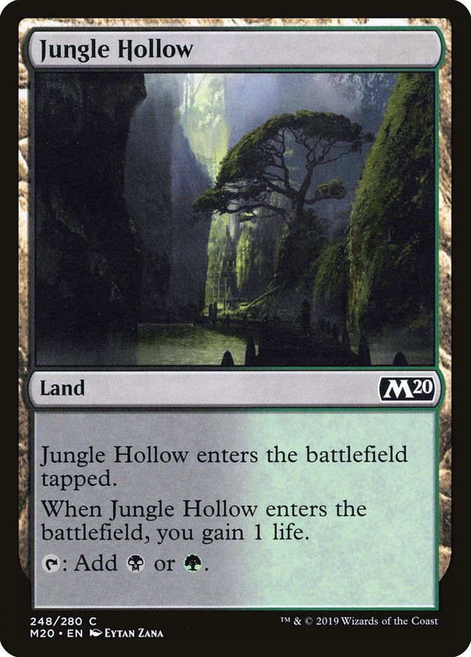 Jungle Hollow [Core Set 2020] | The CG Realm