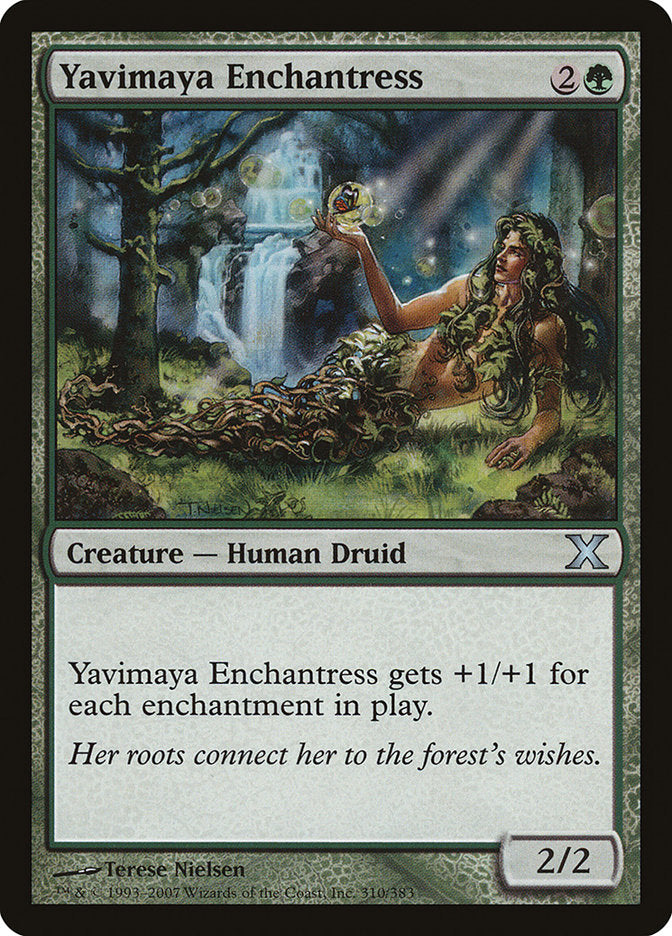 Yavimaya Enchantress [Tenth Edition] | The CG Realm