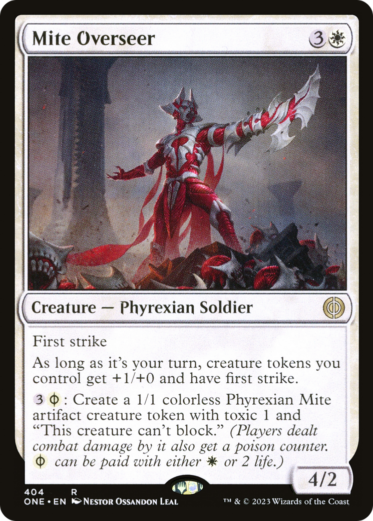 Mite Overseer [Phyrexia: All Will Be One] | The CG Realm