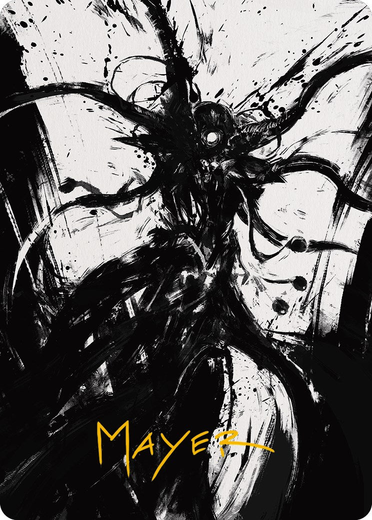 Tekuthal, Inquiry Dominus Art Card (Gold-Stamped Signature) [Phyrexia: All Will Be One Art Series] | The CG Realm