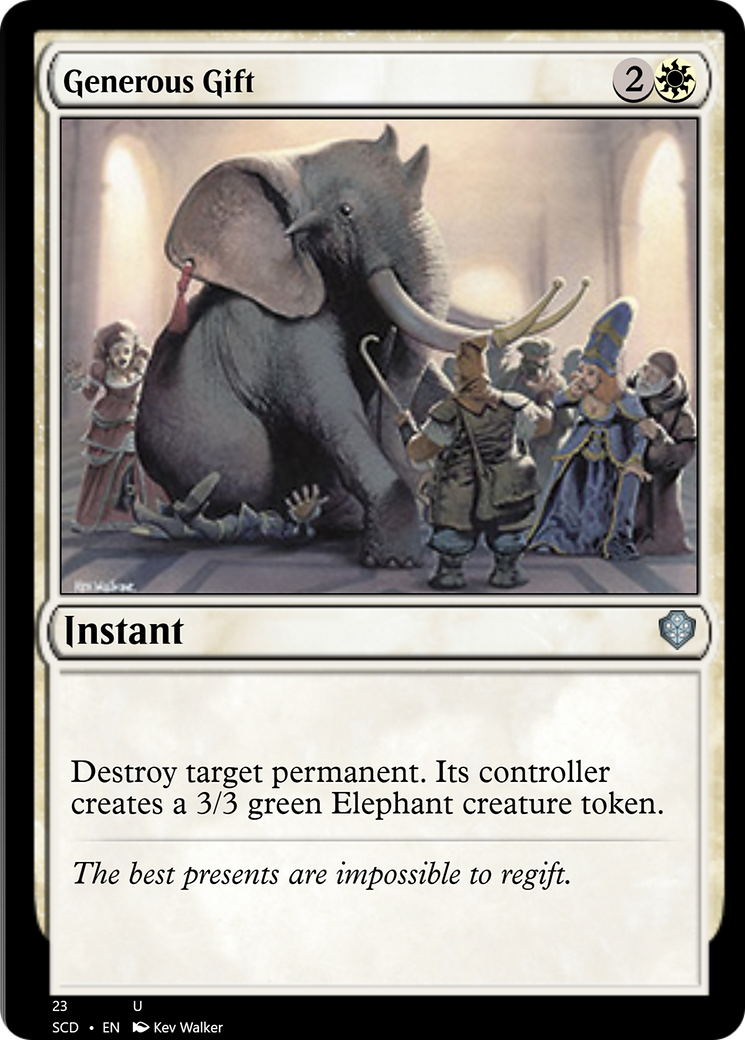 Generous Gift [Starter Commander Decks] | The CG Realm