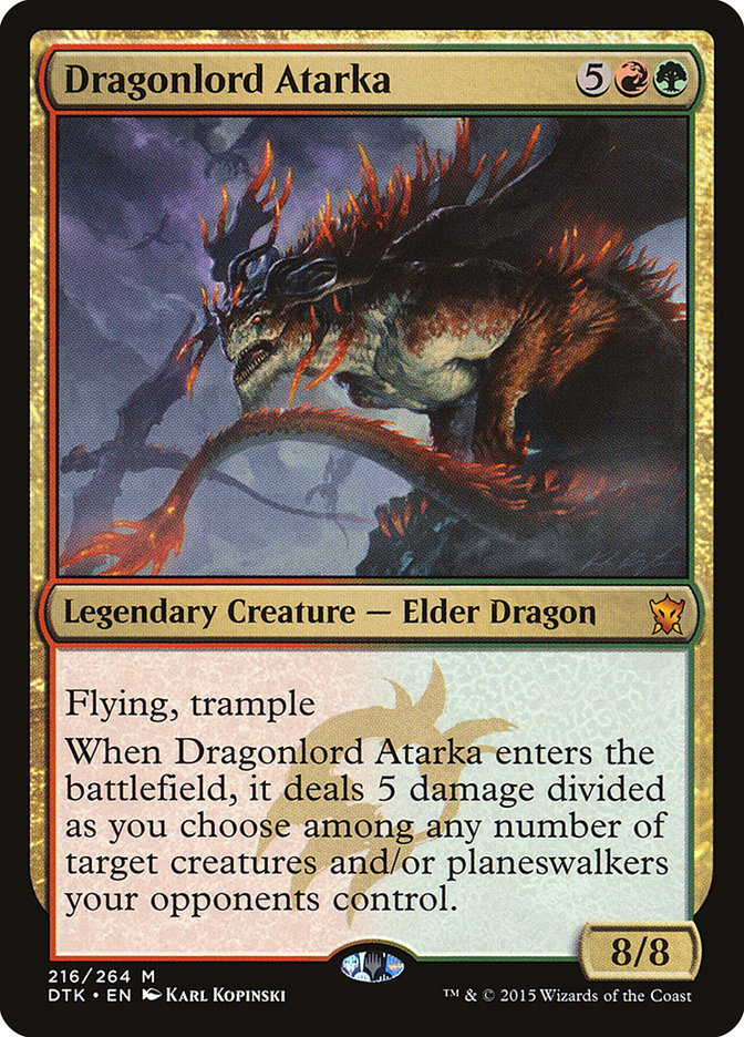 Dragonlord Atarka [Dragons of Tarkir] | The CG Realm