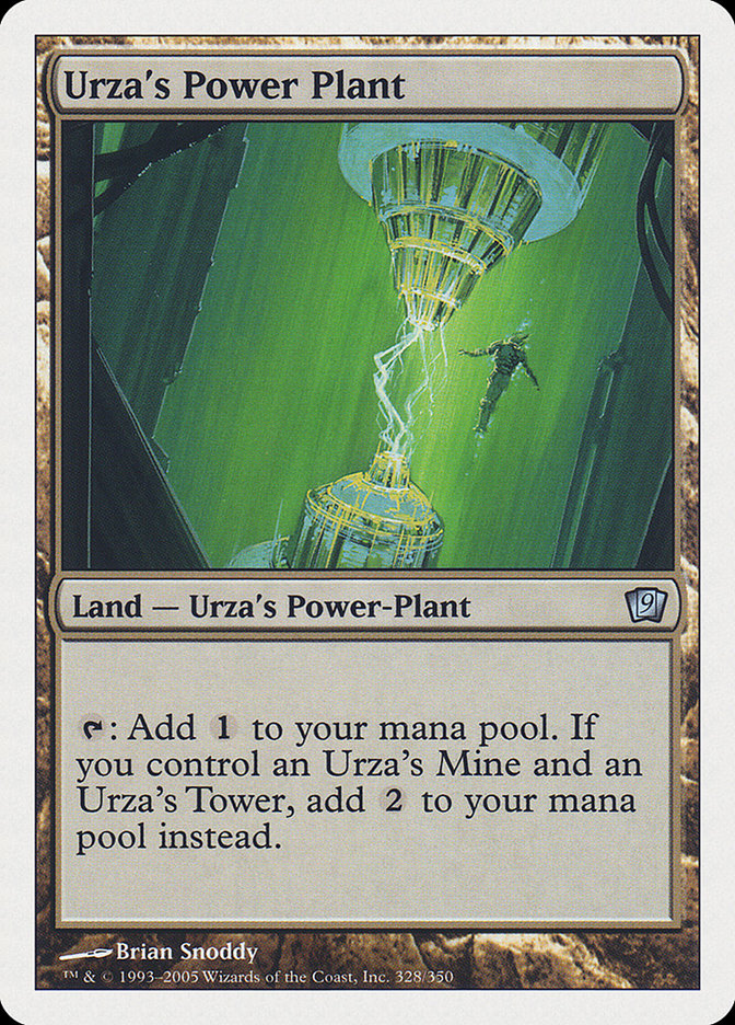 Urza's Power Plant [Ninth Edition] | The CG Realm