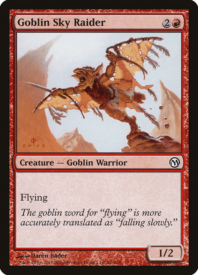 Goblin Sky Raider [Duels of the Planeswalkers] | The CG Realm