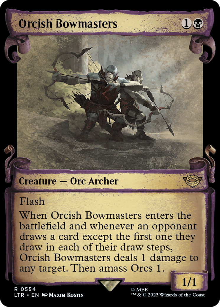 Orcish Bowmasters [The Lord of the Rings: Tales of Middle-Earth Showcase Scrolls] | The CG Realm