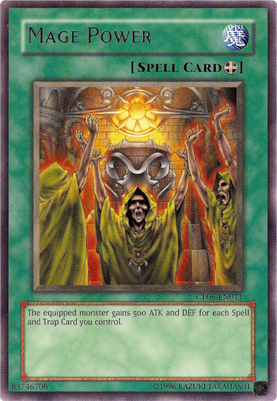 Mage Power [CP06-EN011] Rare | The CG Realm