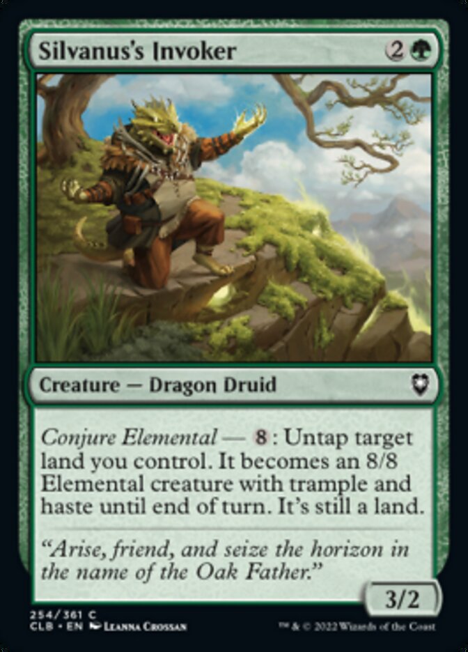 Silvanus's Invoker [Commander Legends: Battle for Baldur's Gate] | The CG Realm