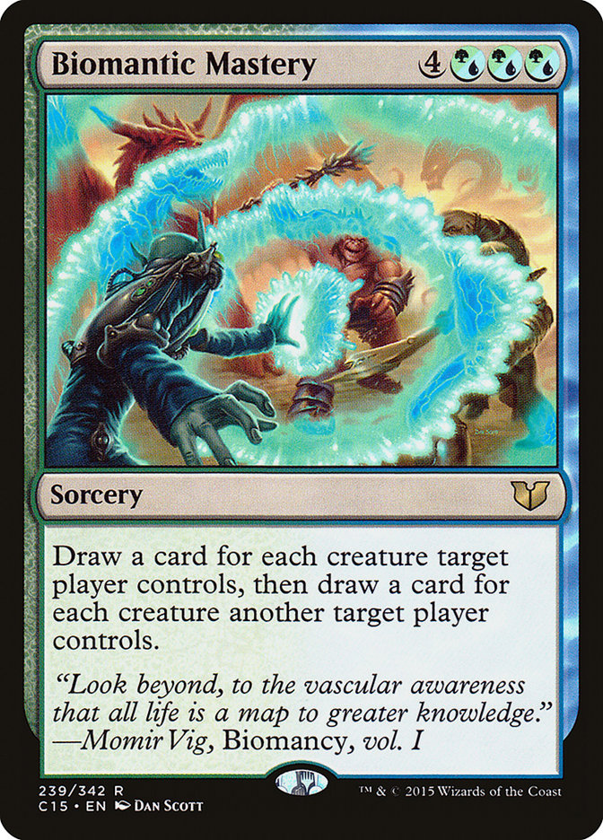 Biomantic Mastery [Commander 2015] | The CG Realm
