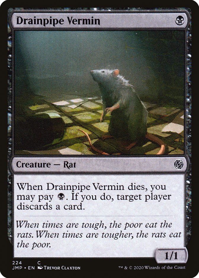 Drainpipe Vermin [Jumpstart] | The CG Realm