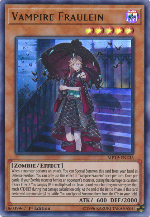 Vampire Fraulein [MP19-EN235] Ultra Rare | The CG Realm