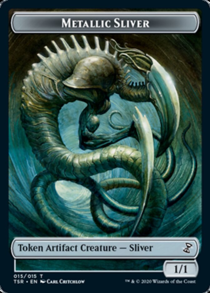 Metallic Sliver Token [Time Spiral Remastered Tokens] | The CG Realm