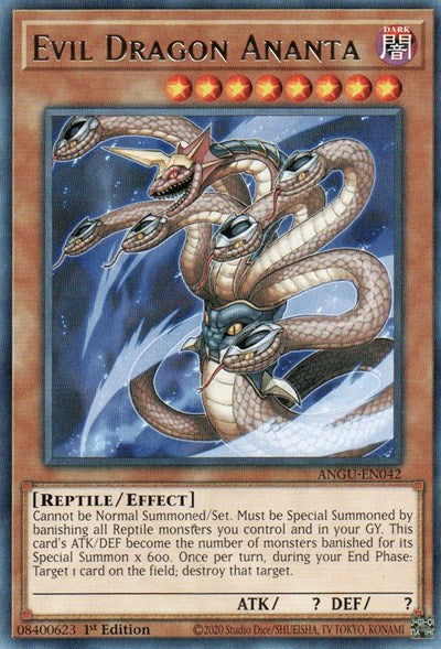 Evil Dragon Ananta (Rare) [ANGU-EN042] Rare | The CG Realm