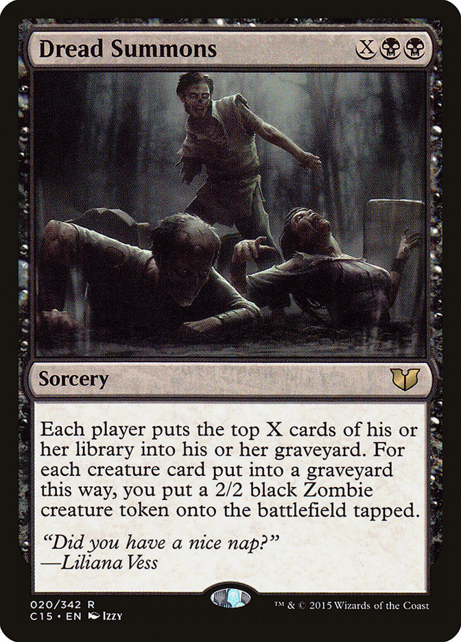 Dread Summons [Commander 2015] | The CG Realm