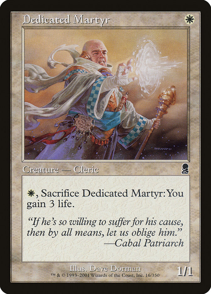 Dedicated Martyr [Odyssey] | The CG Realm