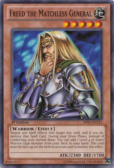 Freed the Matchless General [BP01-EN123] Common | The CG Realm
