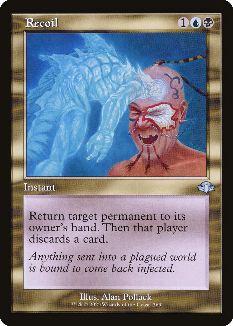 Recoil (Retro) [Dominaria Remastered] | The CG Realm