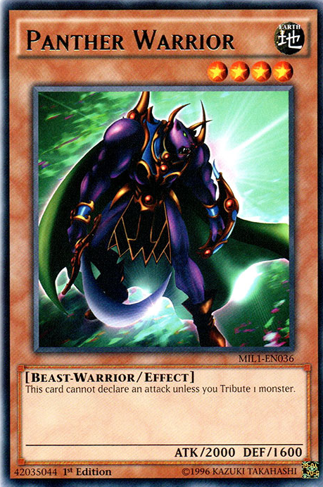 Panther Warrior [MIL1-EN036] Rare | The CG Realm