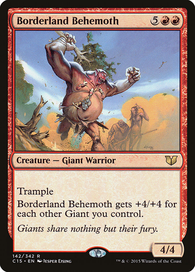 Borderland Behemoth [Commander 2015] | The CG Realm