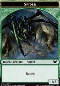 Spider // Dragon Double-Sided Token [Commander 2015 Tokens] | The CG Realm