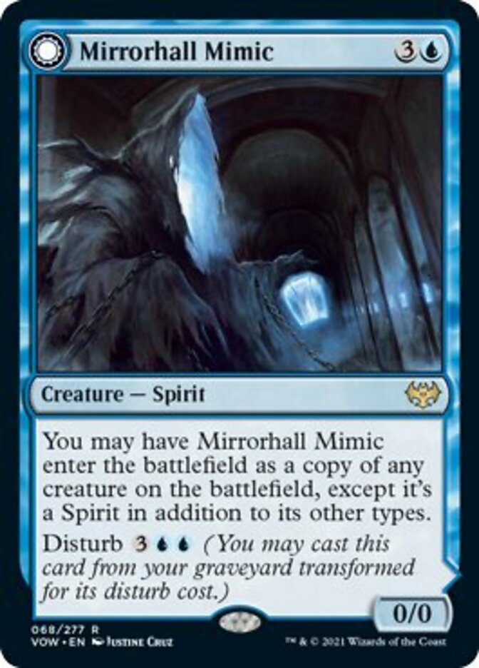 Mirrorhall Mimic // Ghastly Mimicry [Innistrad: Crimson Vow] | The CG Realm