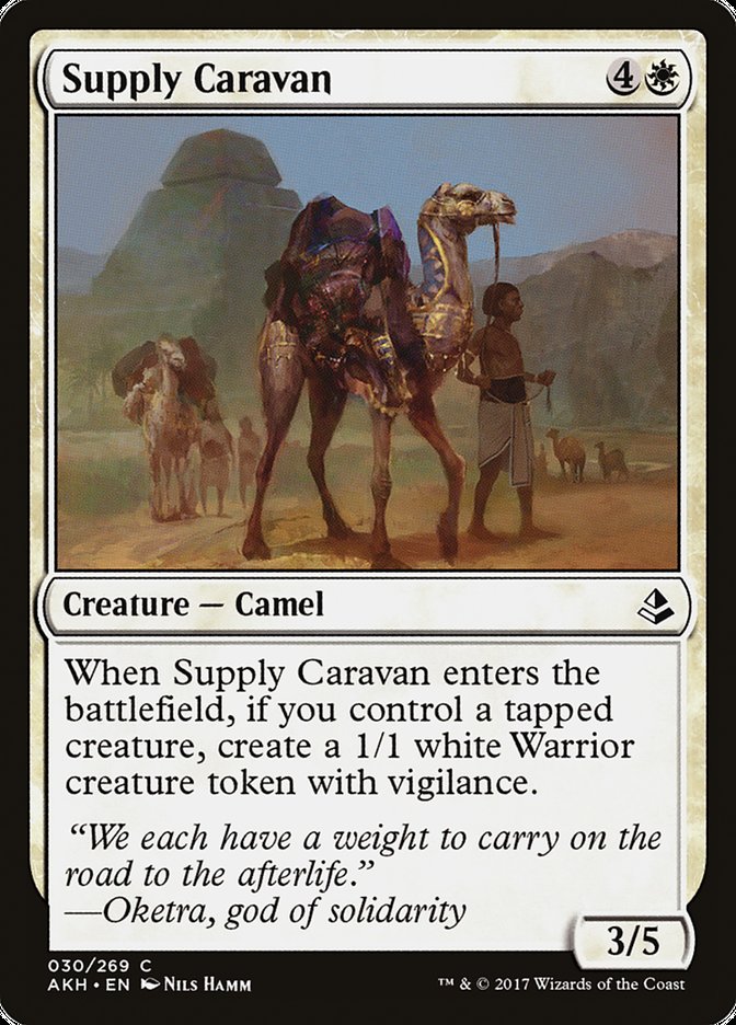 Supply Caravan [Amonkhet] | The CG Realm