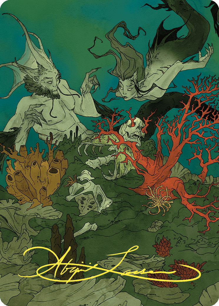 Curiosity Art Card (Gold-Stamped Signature) [Wilds of Eldraine Art Series] | The CG Realm