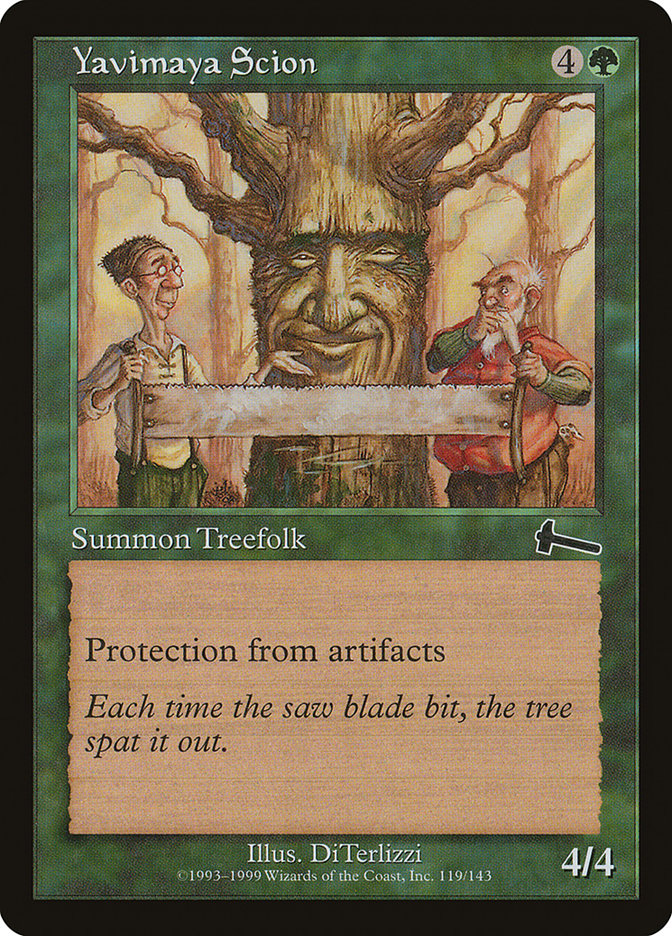 Yavimaya Scion [Urza's Legacy] | The CG Realm