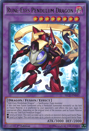 Rune-Eyes Pendulum Dragon [SECE-EN045] Ultra Rare | The CG Realm