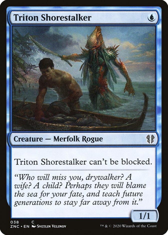 Triton Shorestalker [Zendikar Rising Commander] | The CG Realm