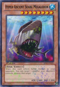 Hyper-Ancient Shark Megalodon [BP02-EN121] | The CG Realm