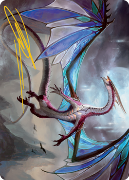 Moonveil Regent Art Card (Gold-Stamped Signature) [Innistrad: Midnight Hunt Art Series] | The CG Realm